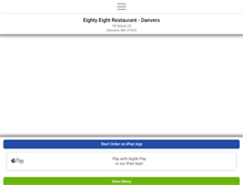 Tablet Screenshot of danverseightyeight.com